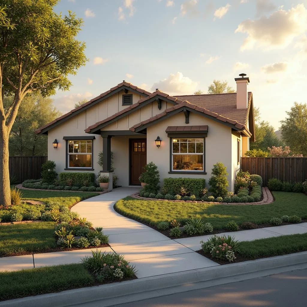 Residential neighborhood in Pleasant Hill, California
